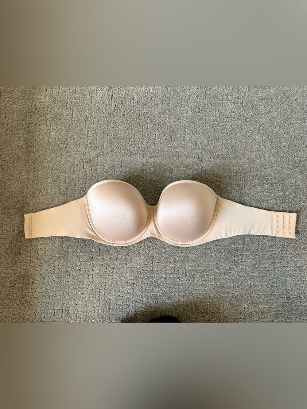 Worn Once ThirdLove 24/7 Classic Strapless Bra; Sz 36E; Beige